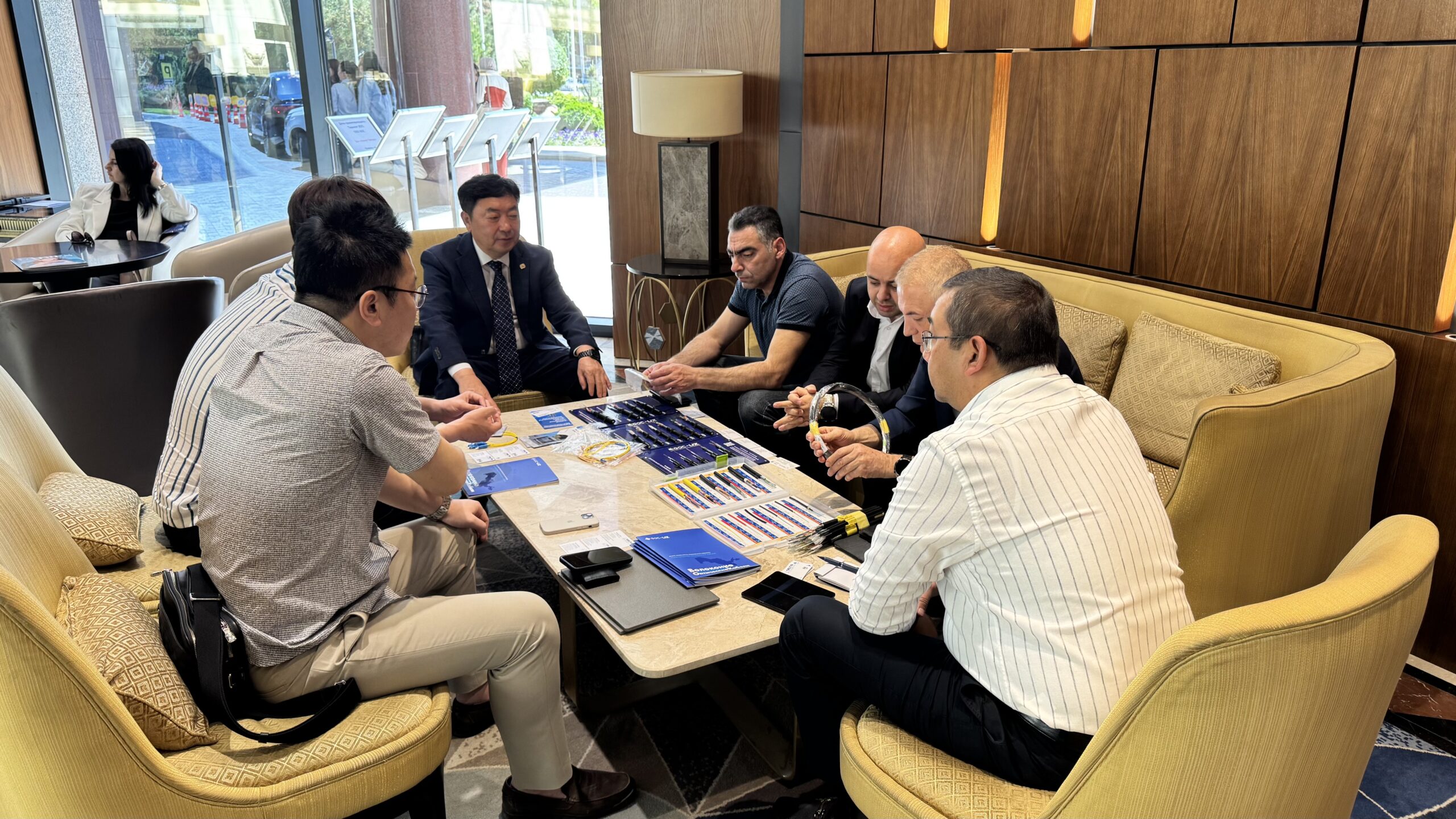 Delta Telecom and GOC-UZ Discuss Partnership